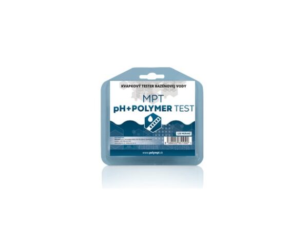 211301 MPT POLYMER + pH TEST kombinovaný kvapkový tester (1 ks/bal) Sanilab
