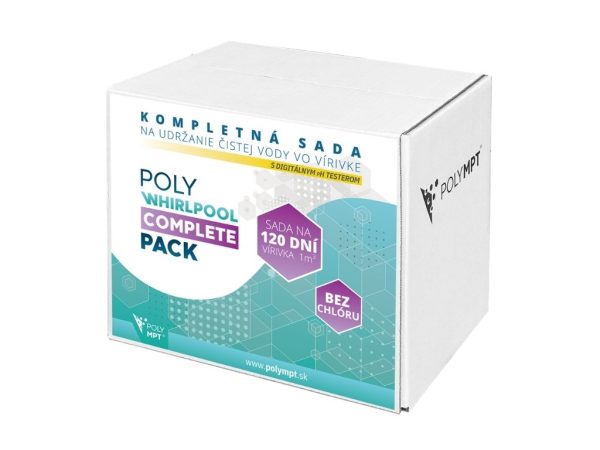 POLY WHIRLPOOL COMPLETE PACK Kompletná sada na zabezpečenie vody vo vírivke s objemom  cca 1 m3 na 70 dní
