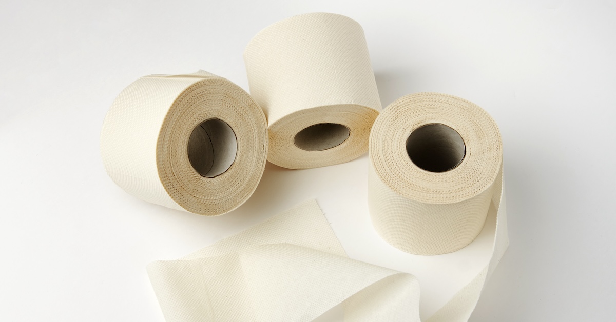 recyklovaný toaletný papier