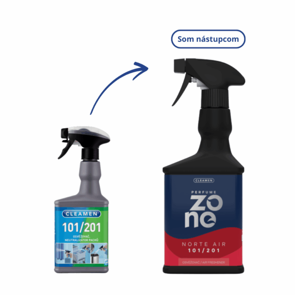 CLEAMEN PERFUME ZONE Norte air osviežovač vzduchu 101/201 550ml