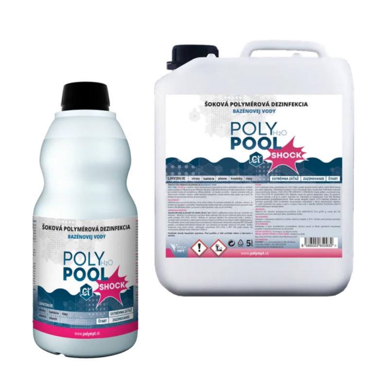 POLY POOL SHOCK šoková dezinfekcia bazénovej vody Sanilab